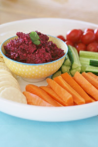 Paleo Roasted Beetroot Dip